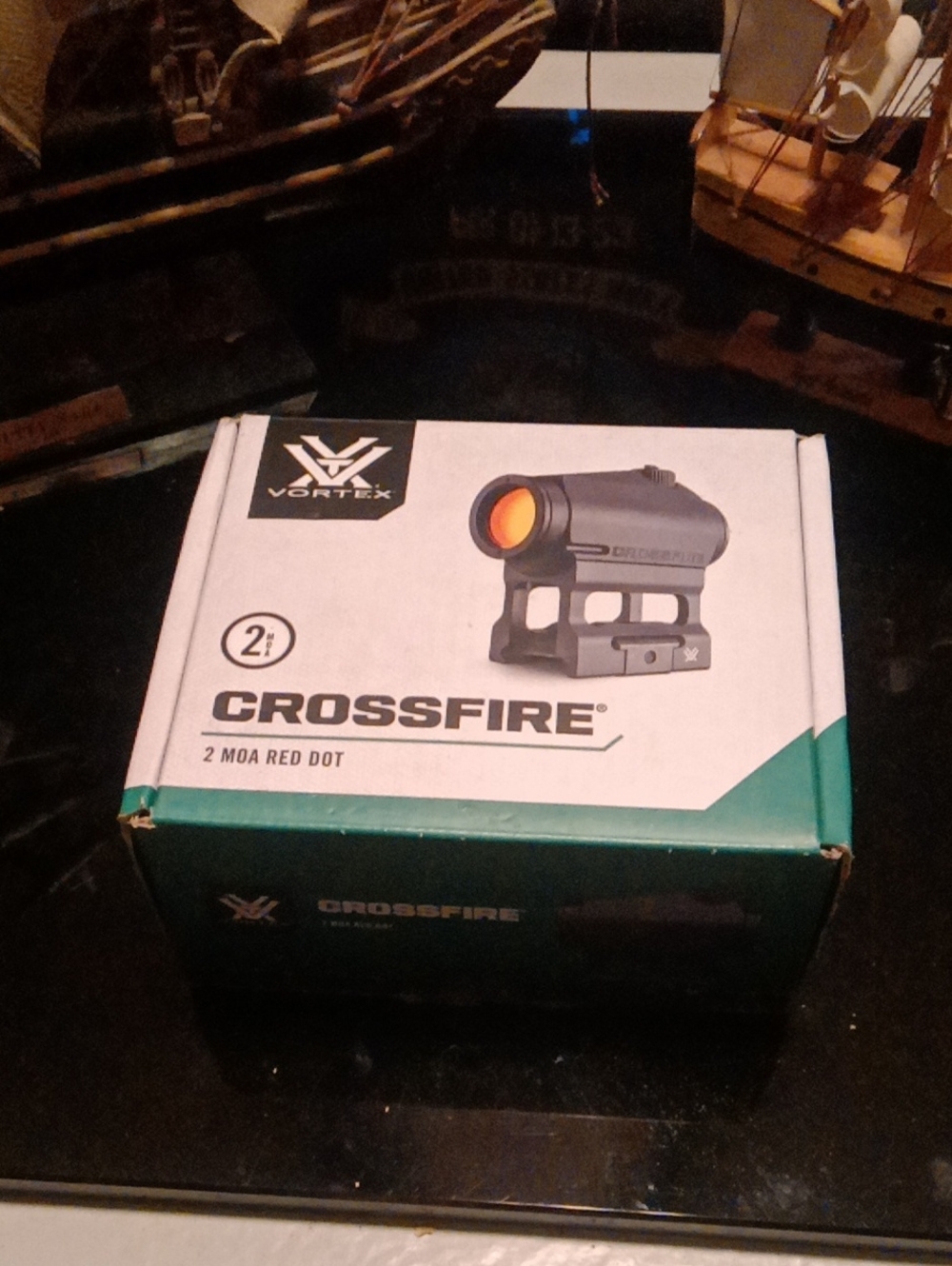 Crossfire 2 MOA Red Dot Sight - Black